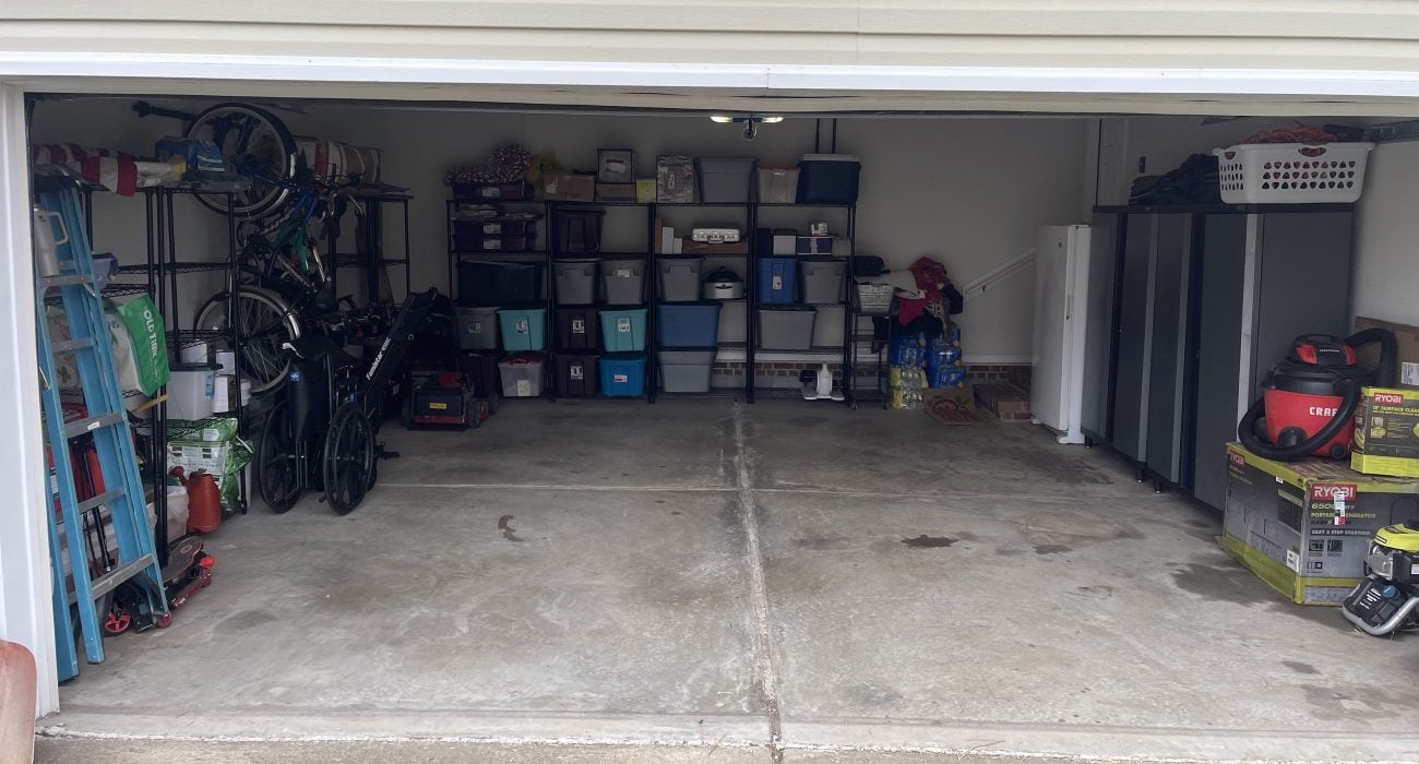 Garage Cleanout & Organization in Charlotte, NC, after